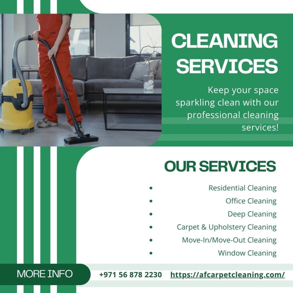 carpet cleaning services in Dubai