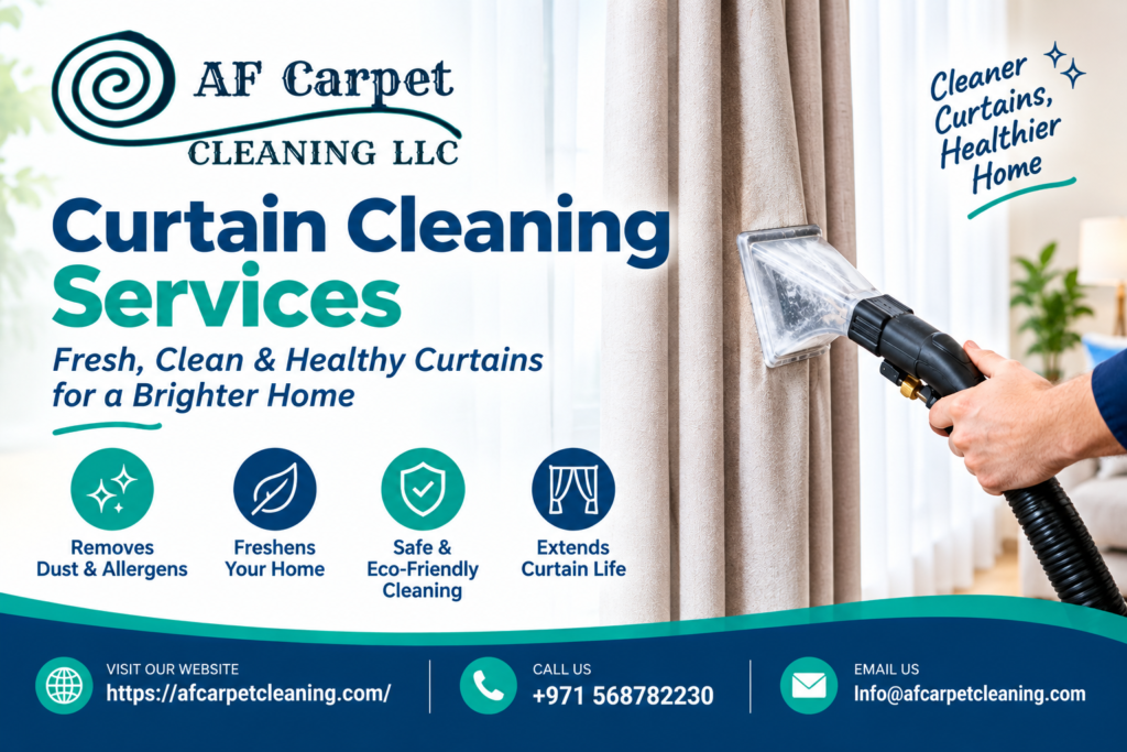 curtain cleaning services in Dubai